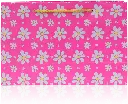 Pink Floral Gift Bag