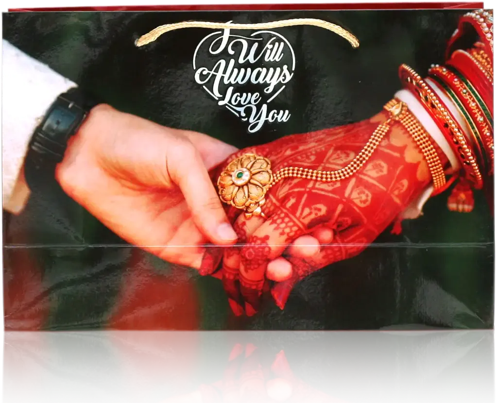 Wedding Love Gift Bag – "I Will Always Love You"