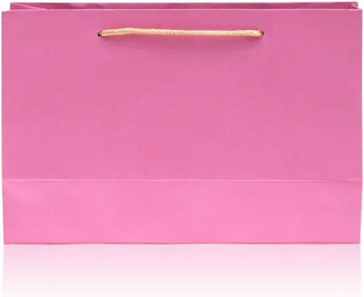 [H2928000000] Charming Pink Fabric-Textured Gift Bag