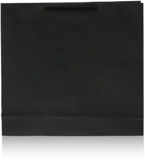 [H3109000000] Classic Matte Black Gift Bag